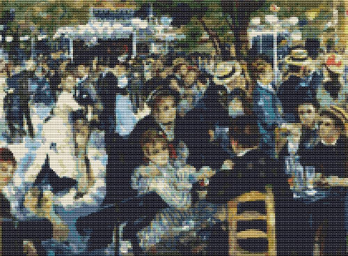 Dance At Le Moulin De La Galette / The Art Of Stitch