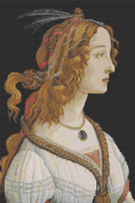 Portrait Of A Young Woman / The Art Of Stitch