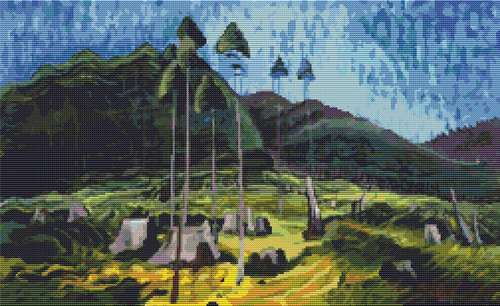 The Remains Of A Forest / The Art Of Stitch