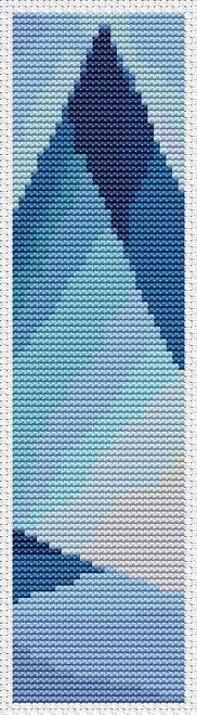 Hanover Abstract (Bookmark Chart) / The Art Of Stitch