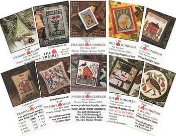 Mini Card Set C (Garden Samplers) / The Prairie Schooler