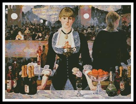A Bar At Folies - Bergere - #10530 / The Prairie Schooler