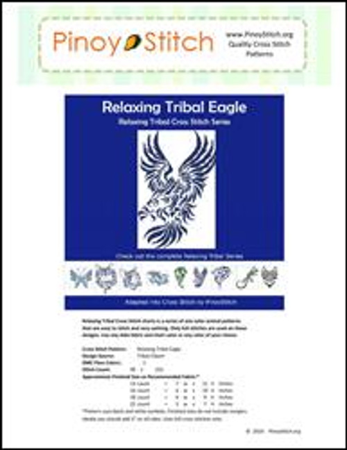 Relaxing Tribal Eagle / Pinoystitch