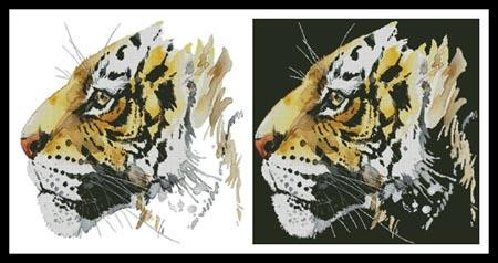 Abstract Tiger - #13317 - Lf / The Proper Stitcher