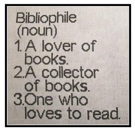 Bibliophile / The Stitcherhood