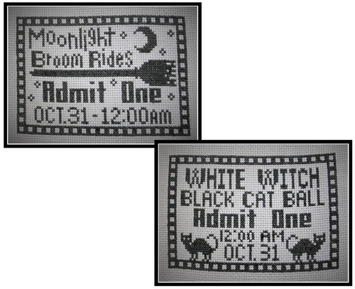 Halloween Tickets / The Stitcherhood