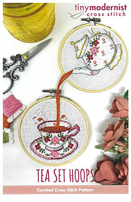 Tea Set Hoops / Tiny Modernist Inc