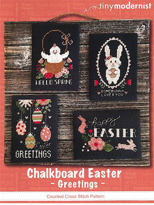 Chalkboard Easter Greetings / Tiny Modernist Inc