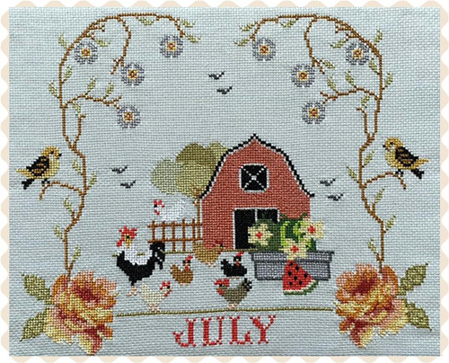 Barn Calendar July / Twin Peak Primitives