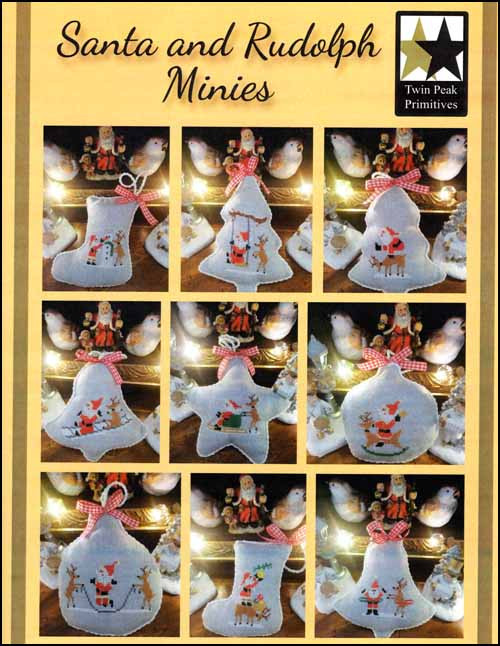 Santa and Rudolph Minis / Twin Peak Primitives