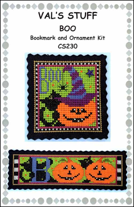 Boo Bookmark and Ornament Kit / Vals Stuff