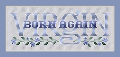 Born Again Virgin / White Willow Stitching