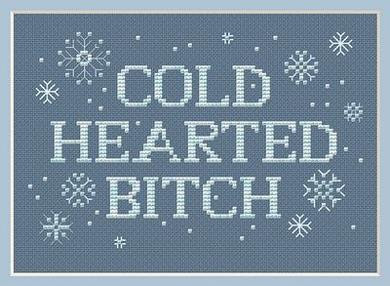 Cold Hearted / White Willow Stitching