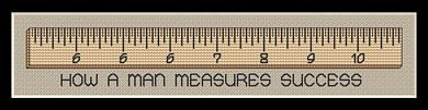 Measure Of A Man / White Willow Stitching
