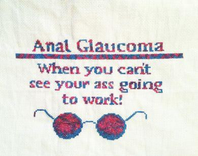Anal Glaucoma / White Willow Stitching