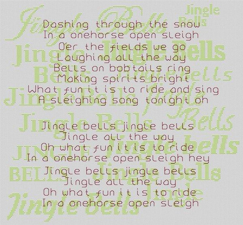 Jingle Bells / White Willow Stitching
