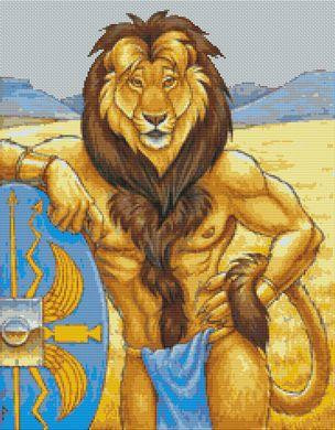 Barbary Lion / White Willow Stitching