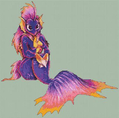 Merfish / White Willow Stitching