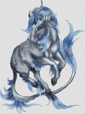 Kirin - Seahorse / White Willow Stitching