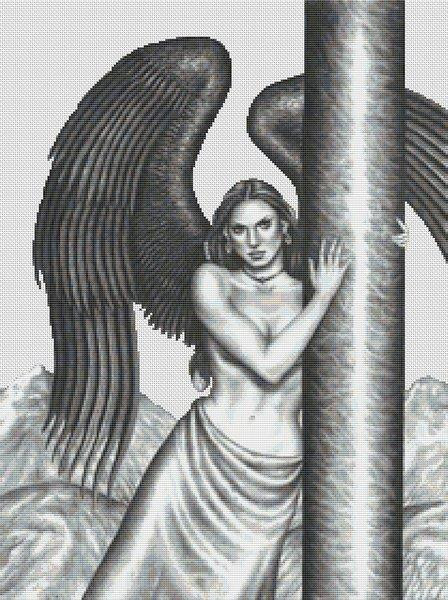 Dark Angel / White Willow Stitching