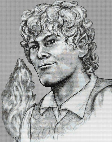 A Merry Little Hobbit / White Willow Stitching