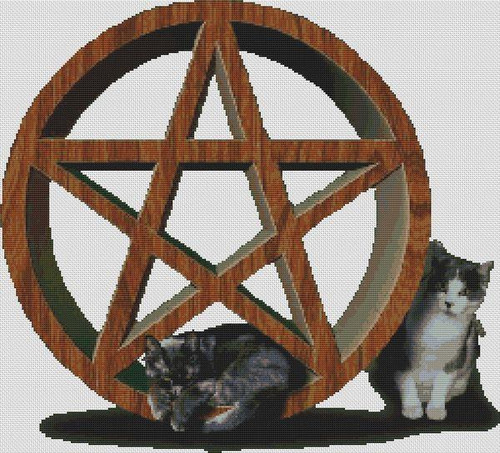 Cat Magick / White Willow Stitching