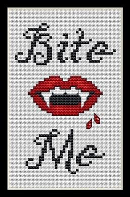 Bite Me / White Willow Stitching