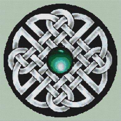 Celtic Knot 1 / White Willow Stitching