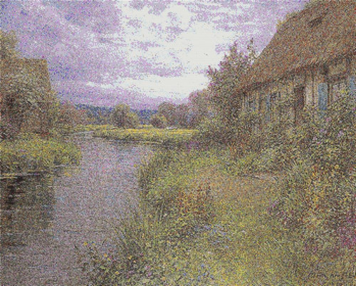 A Bend In The River / X Squared Cross Stitch