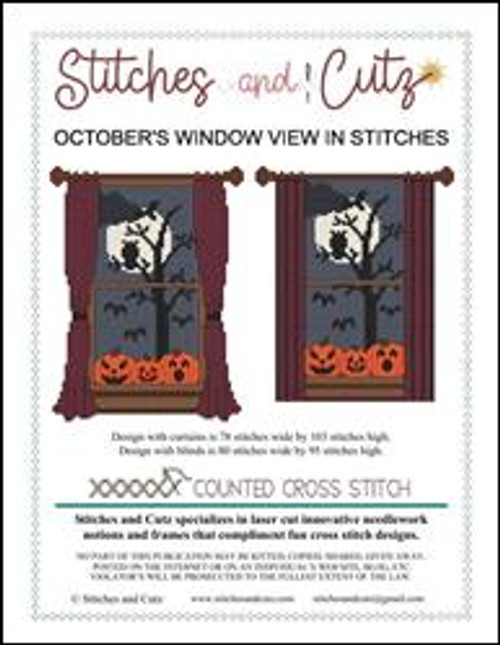 October Window View In Stitches / Stitches And Cutz