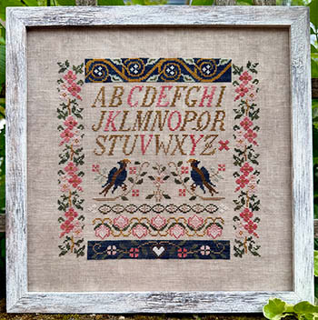 Two Blue Birds Sampler / Jan Hicks Creates