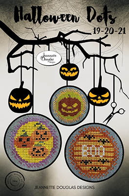 Halloween Dots 19, 20, 21 / Jeannette Douglas Designs