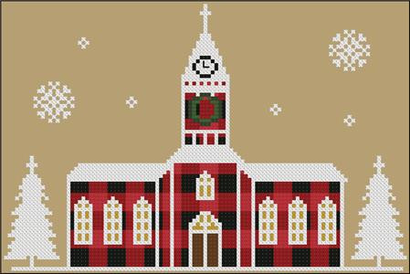 Rustic Christmas Series Church / Twin Peak Primitives