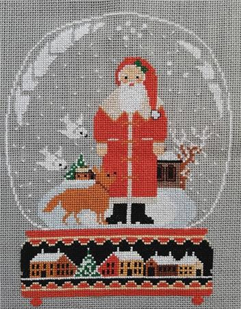 Swallow And Santa Snow Globe(Pattern Only) / Twin Peak Primitives
