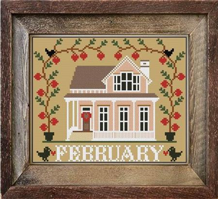 I'll Be Home Series February Cottage / Twin Peak Primitives