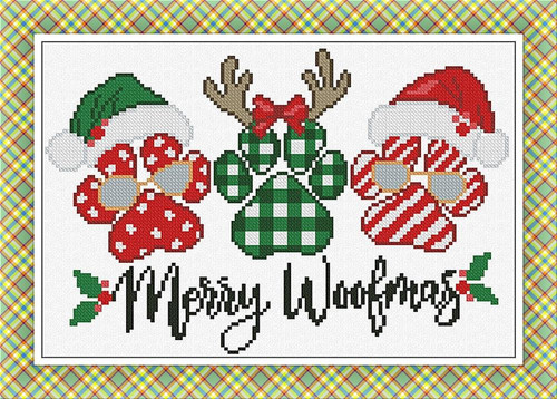 Merry Woofmas / Alessandra Adelaide Needleworks