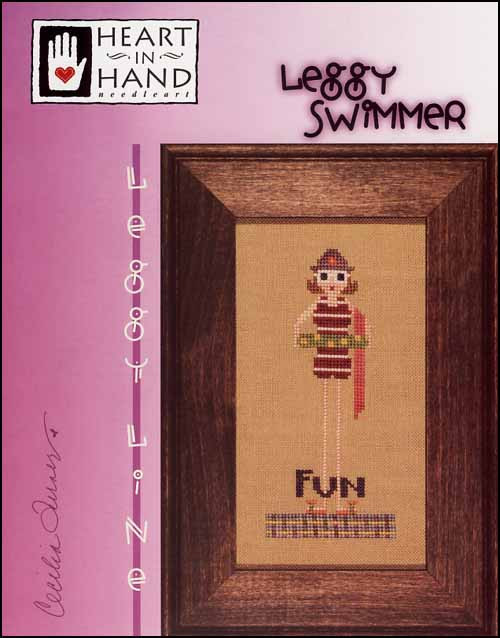 Leggy Swimmer / Heart In Hand Needleart