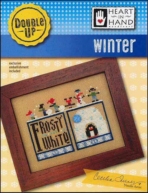 Double Up: Winter / Heart In Hand Needleart