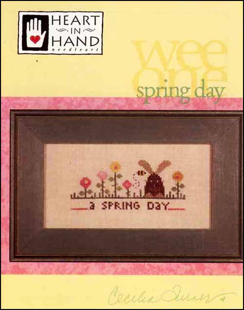 Wee One: Spring Day / Heart In Hand Needleart