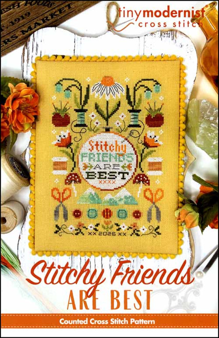 Stitchy Friends Are Best / Tiny Modernist Inc