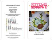 Turtle Creek - Wildlife Scene / Stitchsprout Cross Stitch