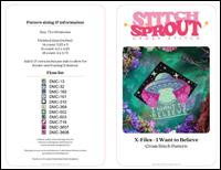 X-Files - I Want To Believe Ufo / Stitchsprout Cross Stitch