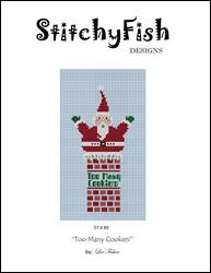 "Too Many Cookies!" / Stitchyfish Designs