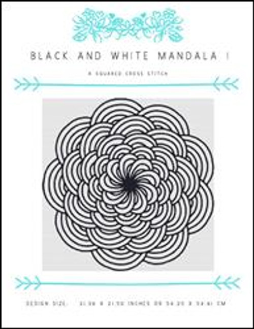Black And White Mandala I / X Squared Cross Stitch
