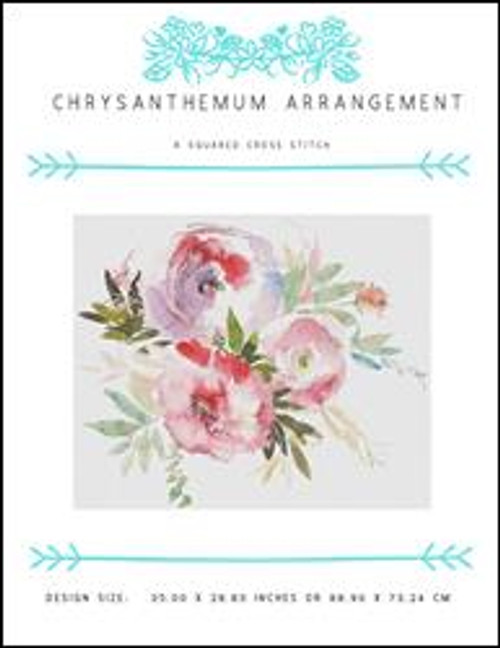 Chrysanthemum Arrangement / X Squared Cross Stitch