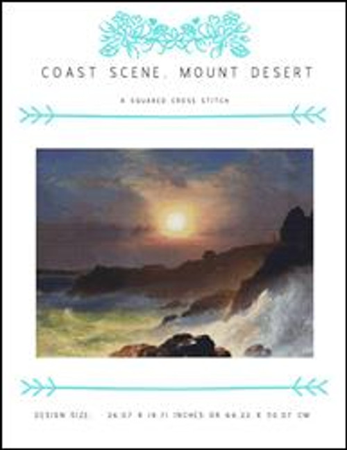Coast Scene, Mount Desert / X Squared Cross Stitch