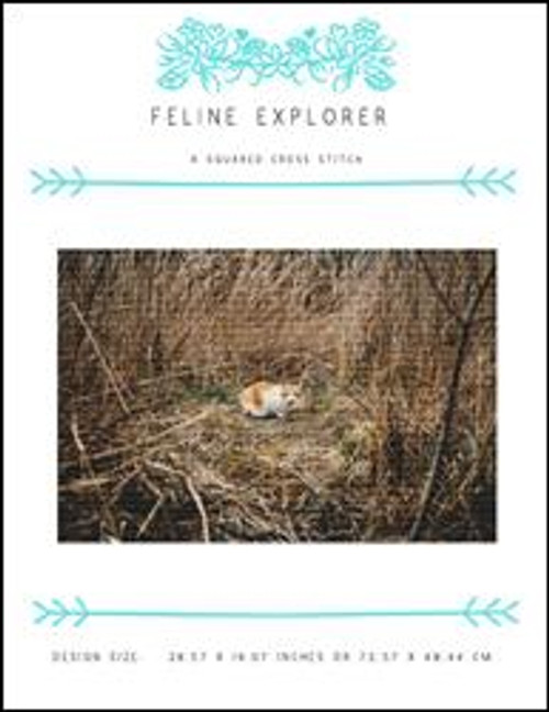 Feline Explorer / X Squared Cross Stitch