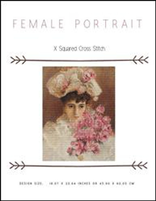 Female Portrait / X Squared Cross Stitch