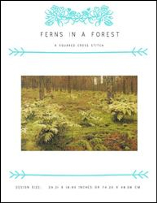 Ferns In A Forest / X Squared Cross Stitch