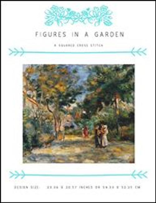 Figures In A Garden / X Squared Cross Stitch